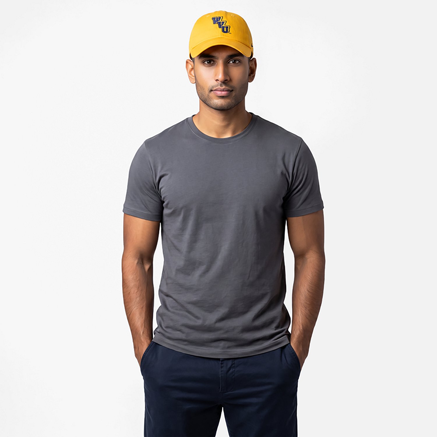Nike West Virginia Legacy Dri-Fit Club Unstructured Swoosh Cap