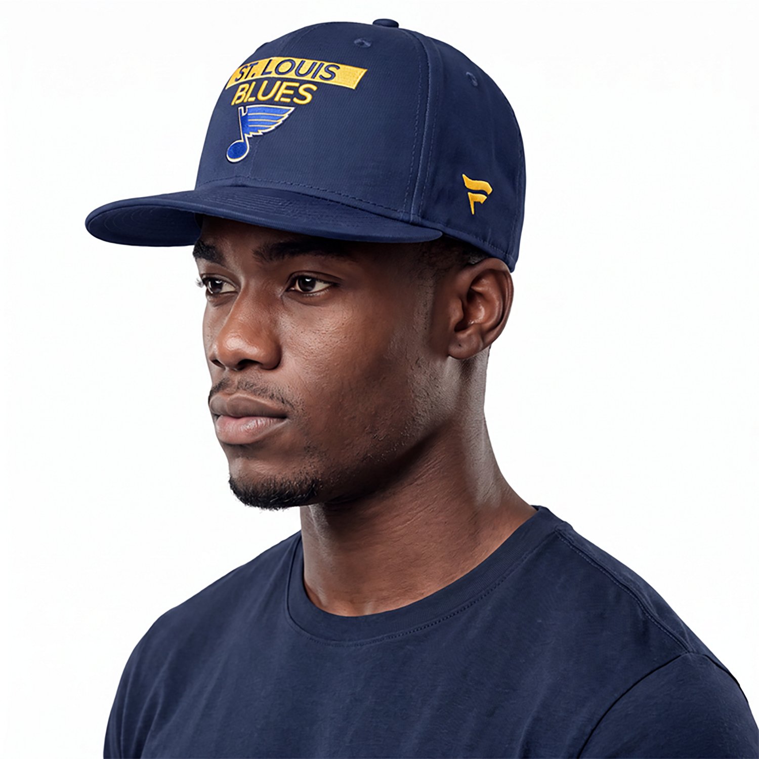 Fanatics Blues Rink Prime 3 Structured Adjustable Cap - view number 2