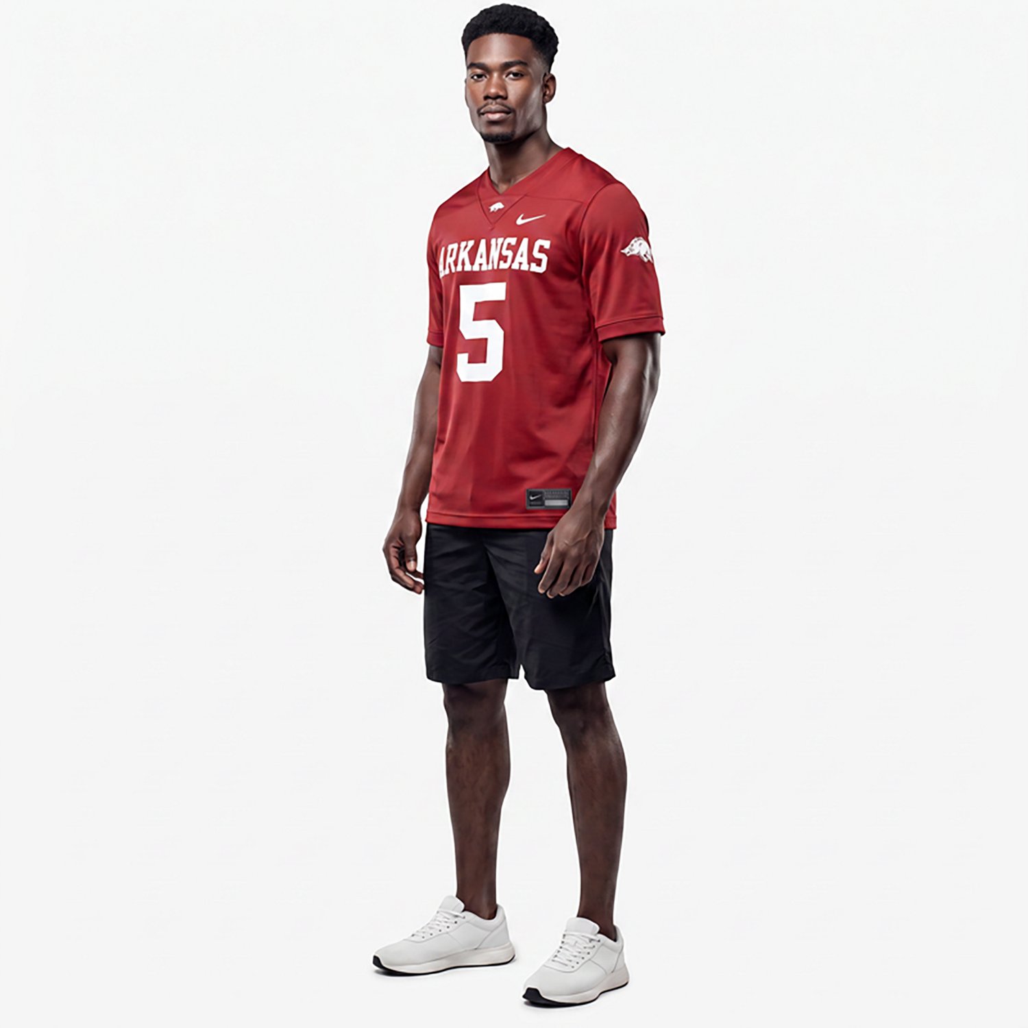 Nike 5 Arkansas Razorbacks Untouchable Football Jersey - view number 3