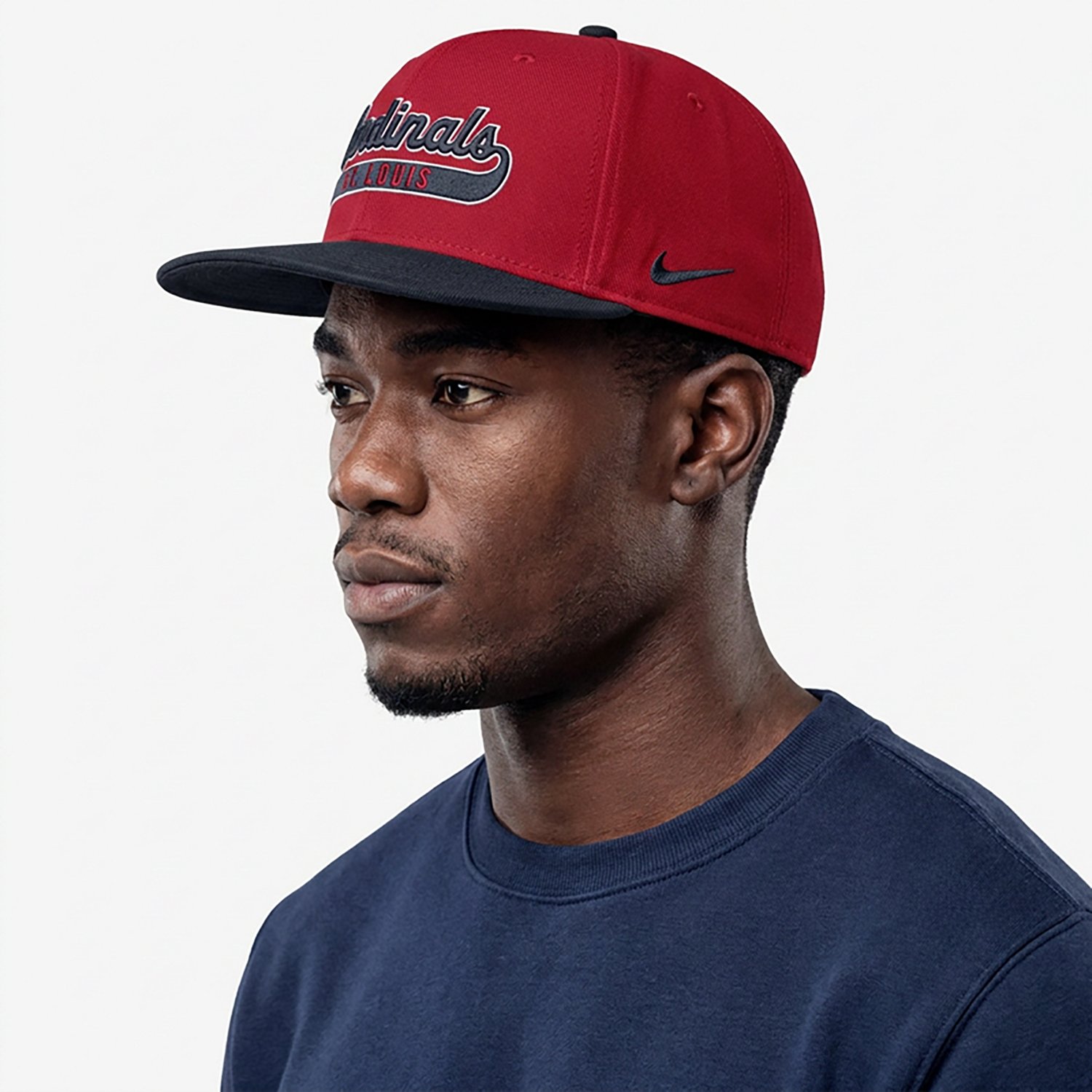 Nike Navy St Louis Cardinals Pro Performance Snapback Hat