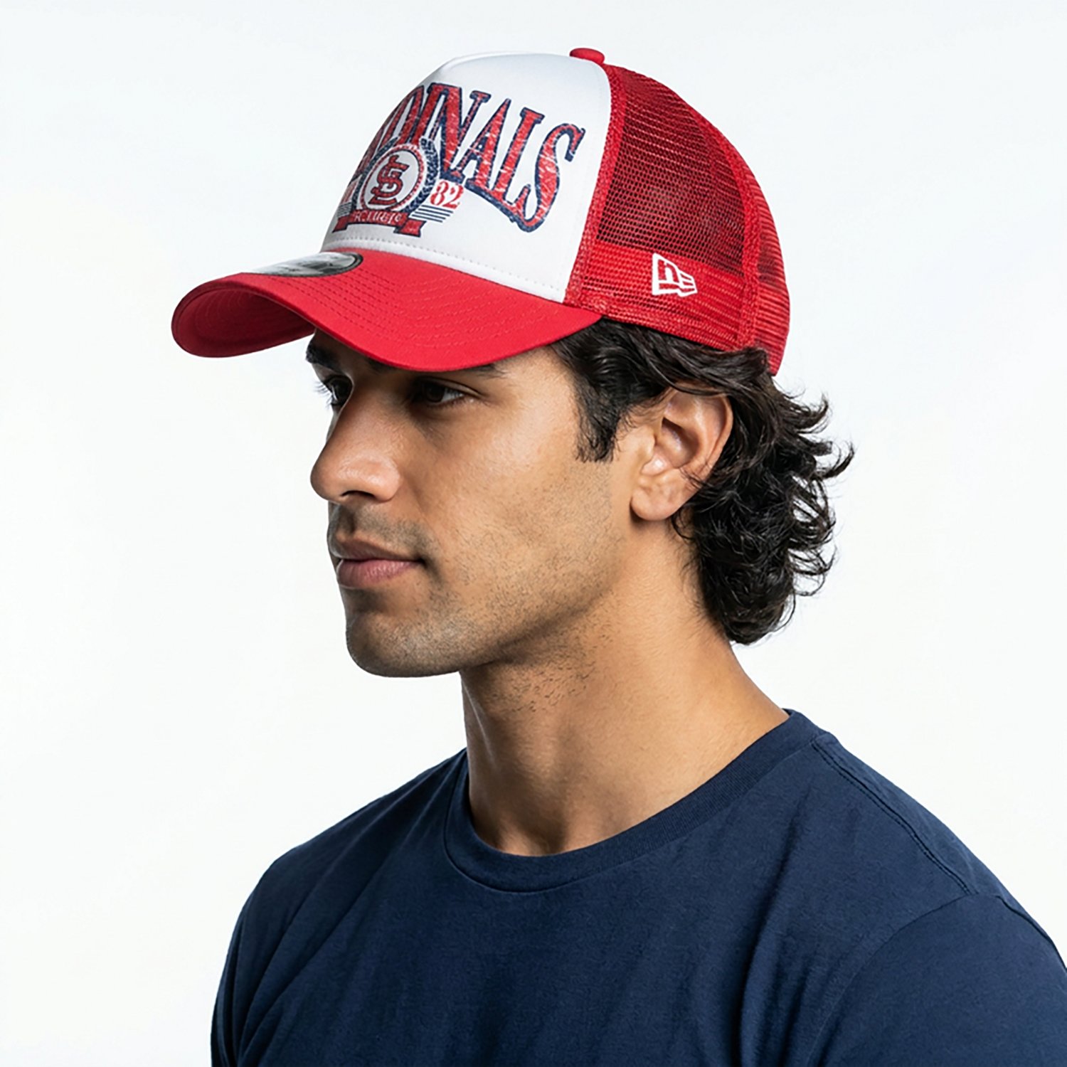New Era Men's St. Louis Cardinals Distressed 9FORTY Cap