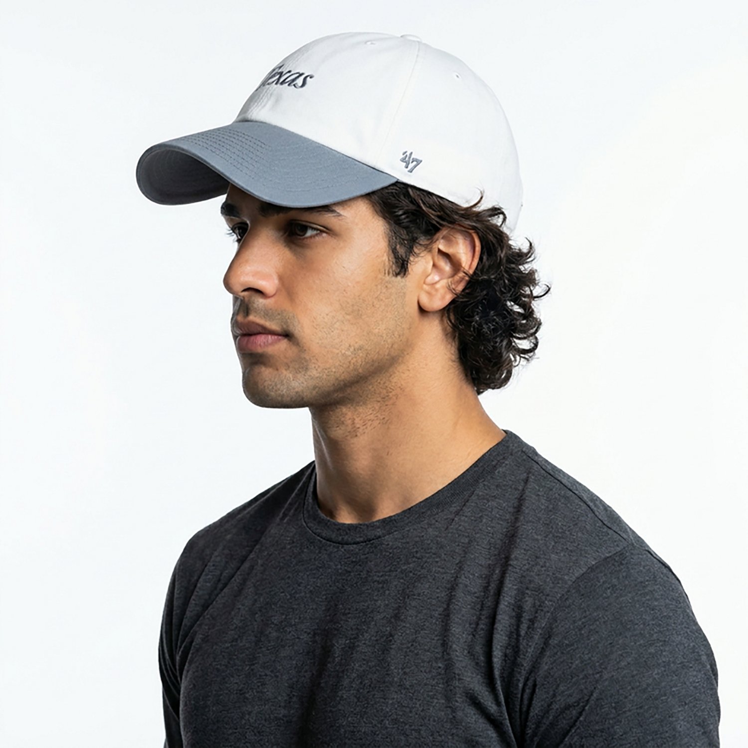 '47 Adults' Texas Rangers Foundation Script Clean Up Cap
