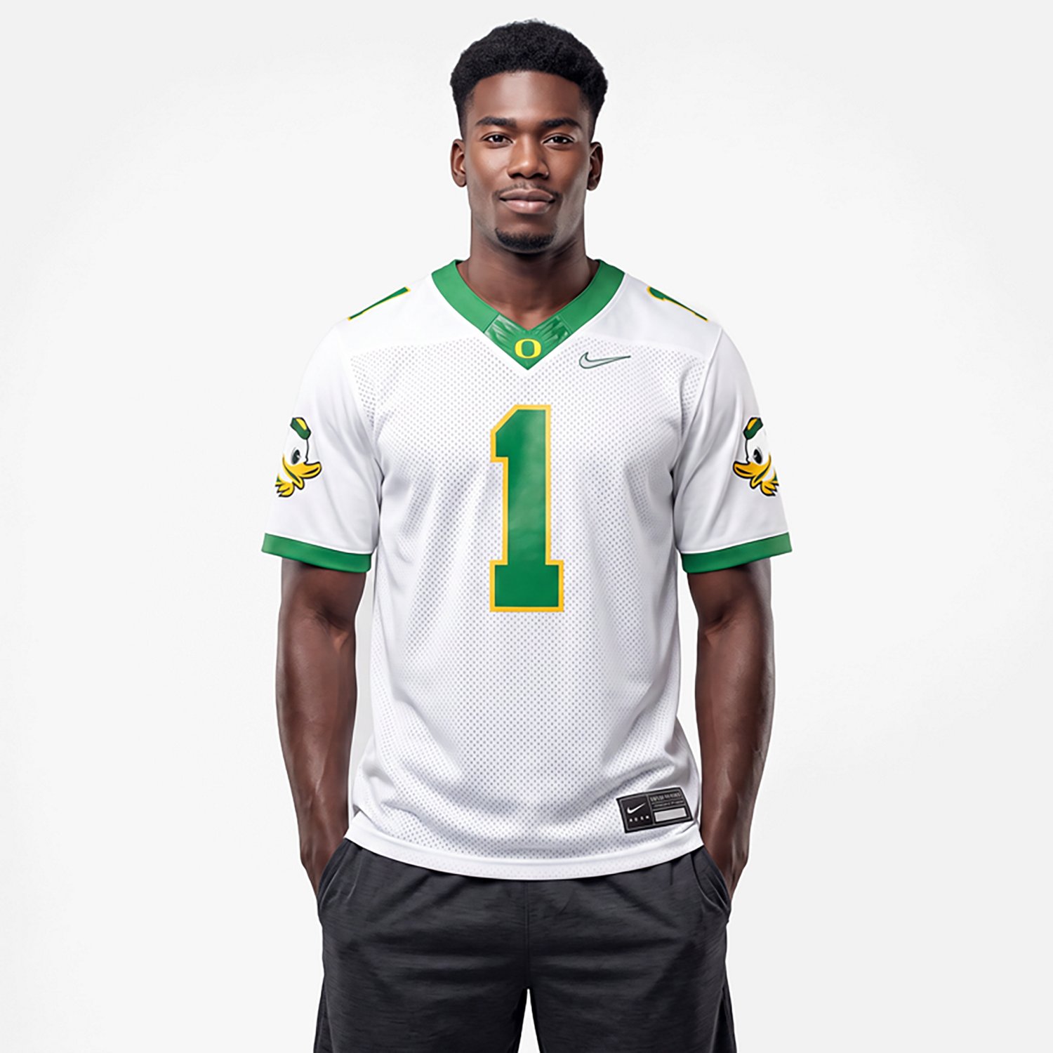 Nike Oregon Ducks Alternate Game Jersey - view number 2