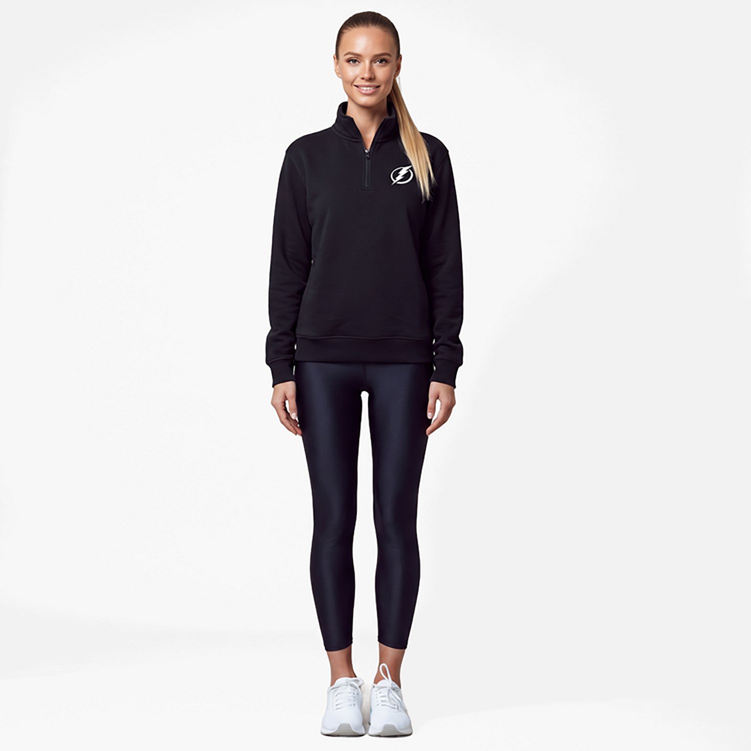 Antigua Tampa Bay Lightning Victory Quarter-Zip Sweatshirt