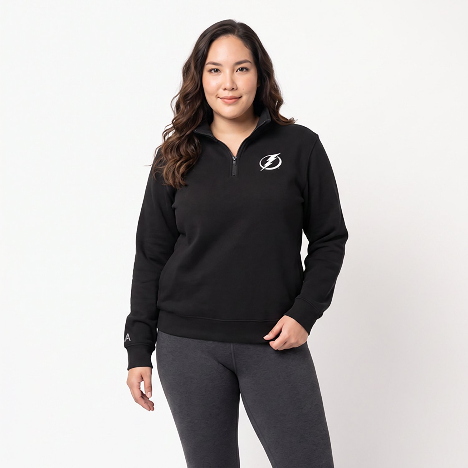 Antigua Tampa Bay Lightning Victory Quarter-Zip Sweatshirt