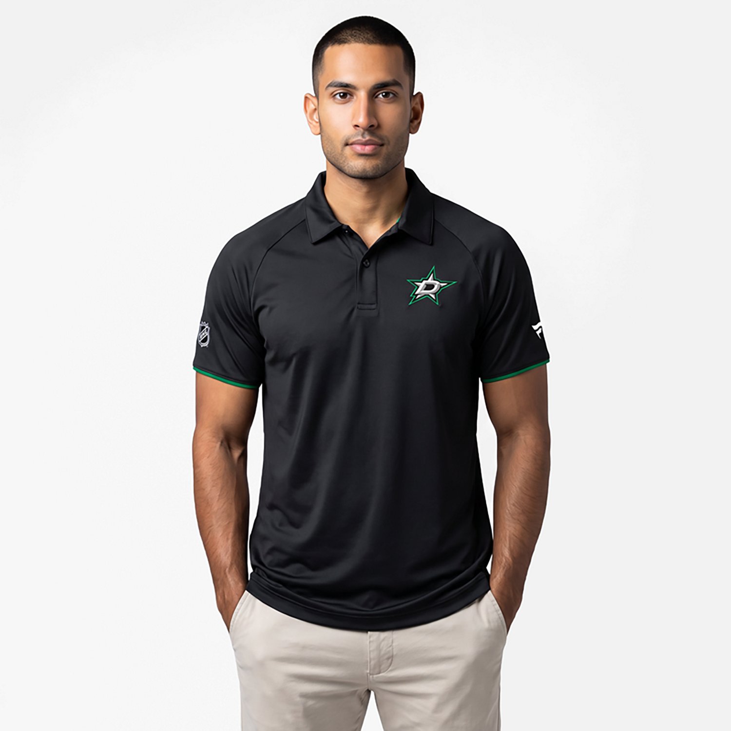 Fanatics Men's Stars Authentic Pro Rink Polo Shirt