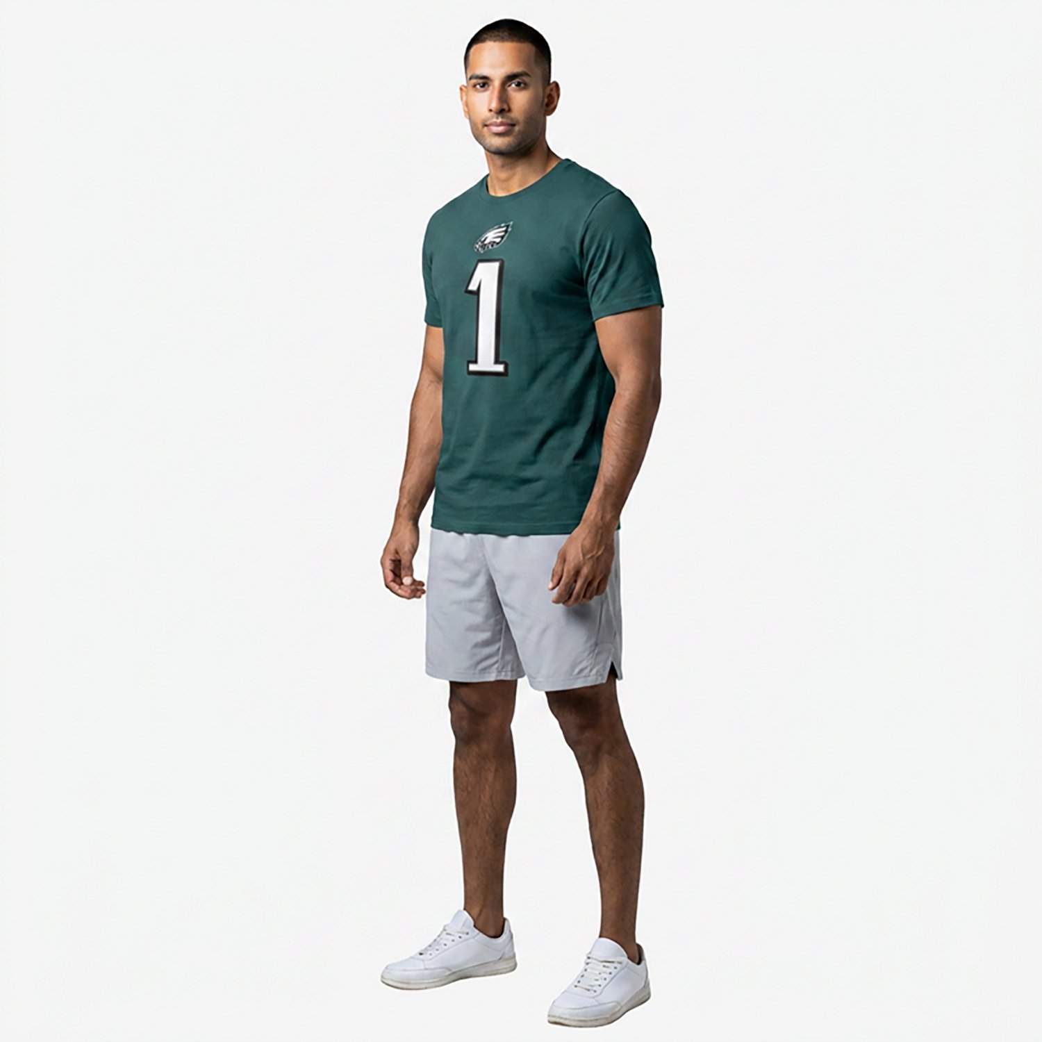 Nike Men's Eagles Jalen Hurts Name & Number T-shirt - view number 2