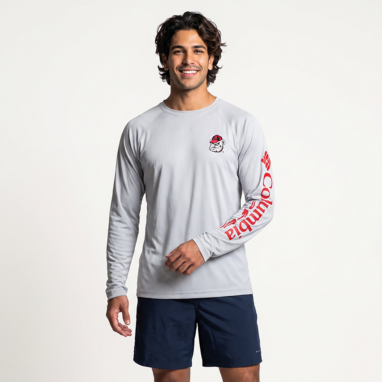 Columbia Sportswear Men's Georgia CLG Vault Terminal Tackle Long Sleeve Shirt