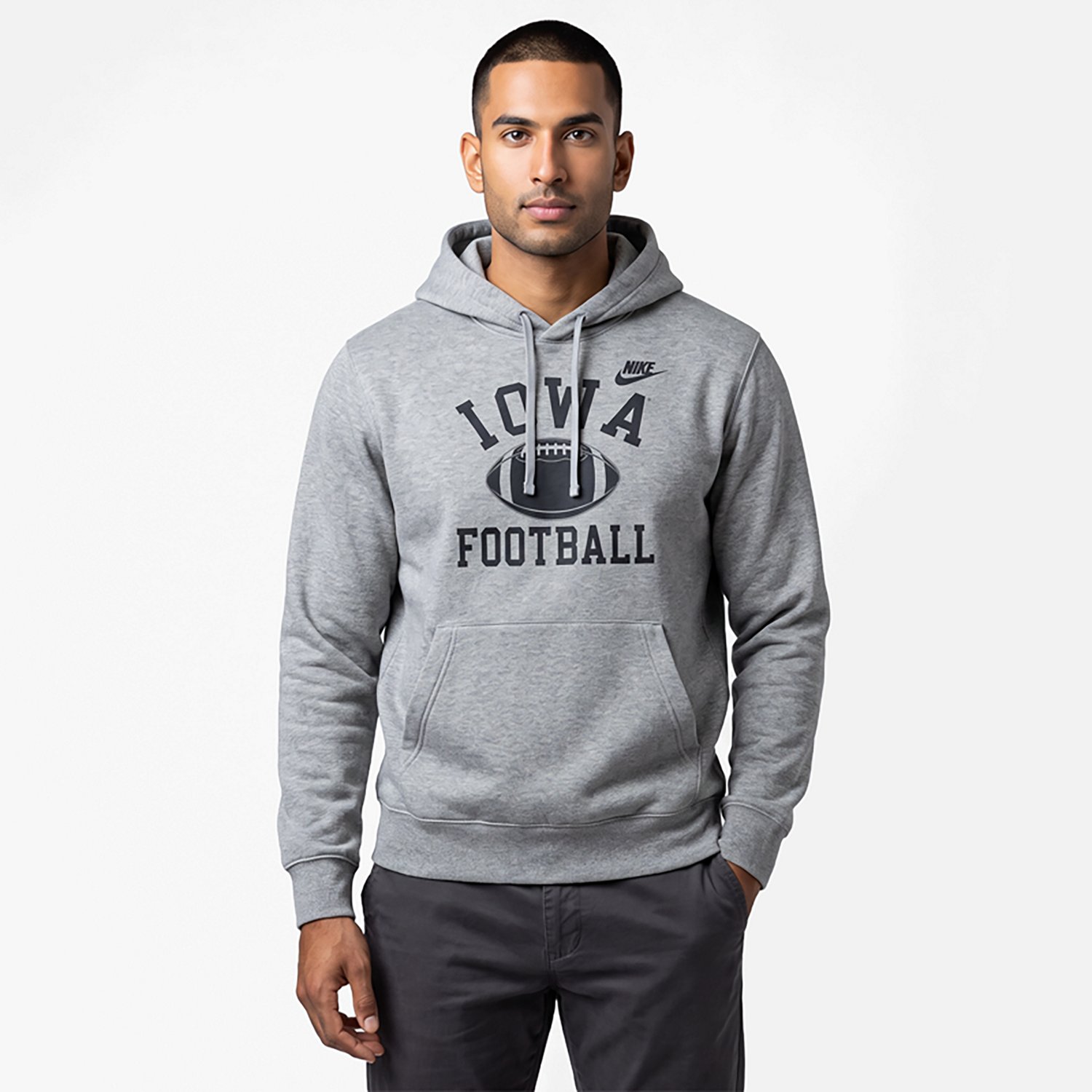 Nike Iowa Hawkeyes Legacy Football Icon Club Fleece Pullover Hoodie - view number 2