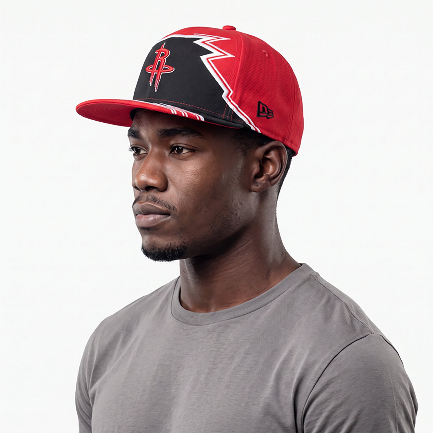 New Era Men’s Houston Rockets Break Red 59FIFTY Cap - view number 2