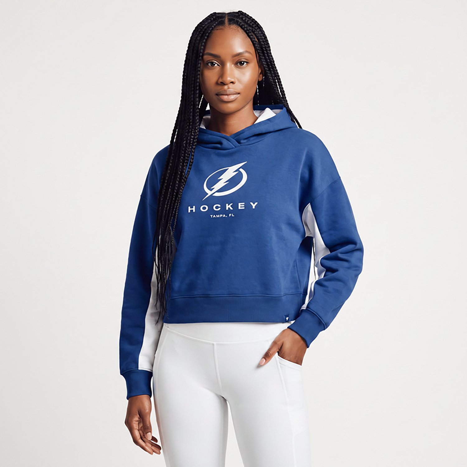 VF Imagewear Women's Lightning Back Check Fleece Pullover Hoodie - view number 2