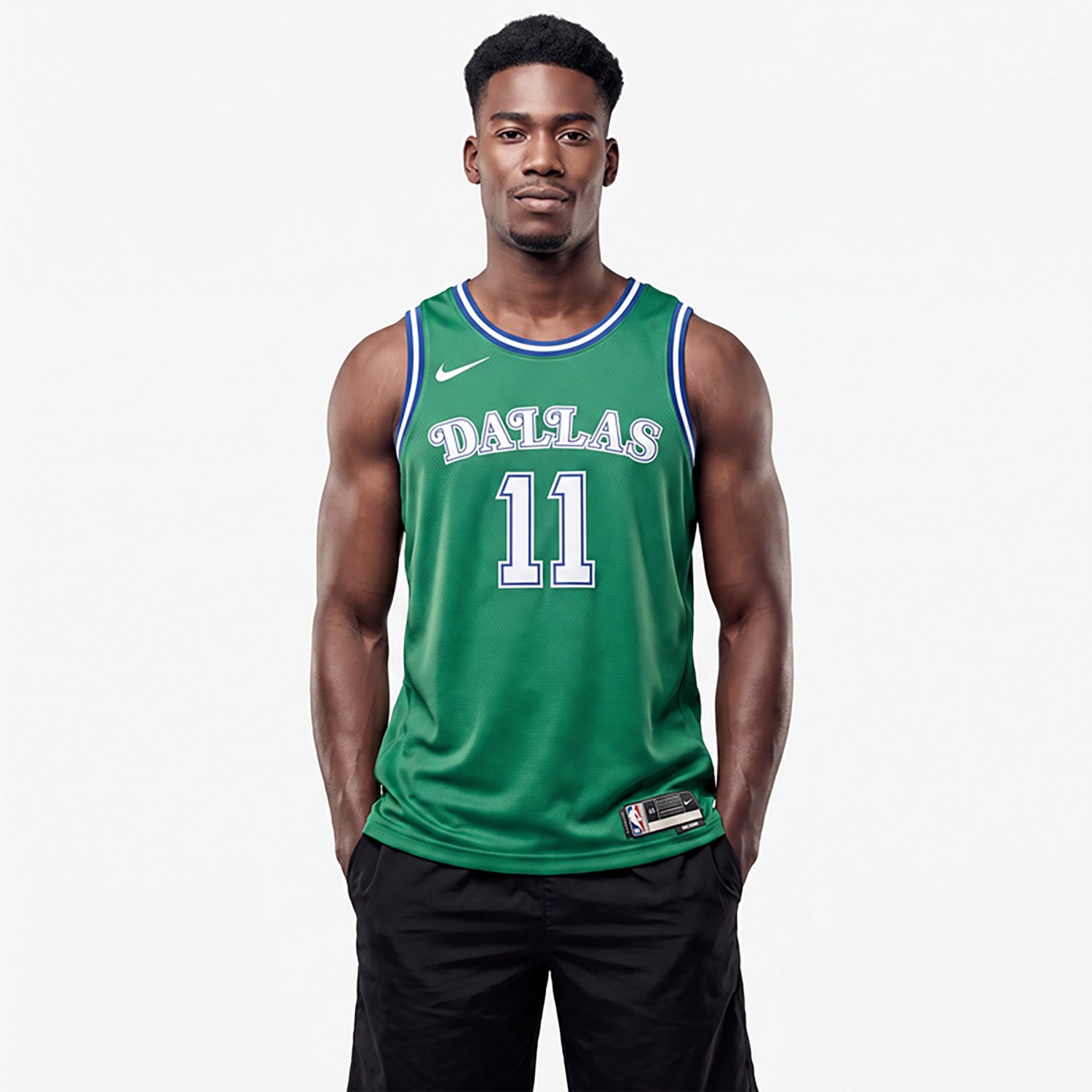 Nike Men's Dallas Mavericks Kyrie Irving Swingman City Edition Jersey - view number 2