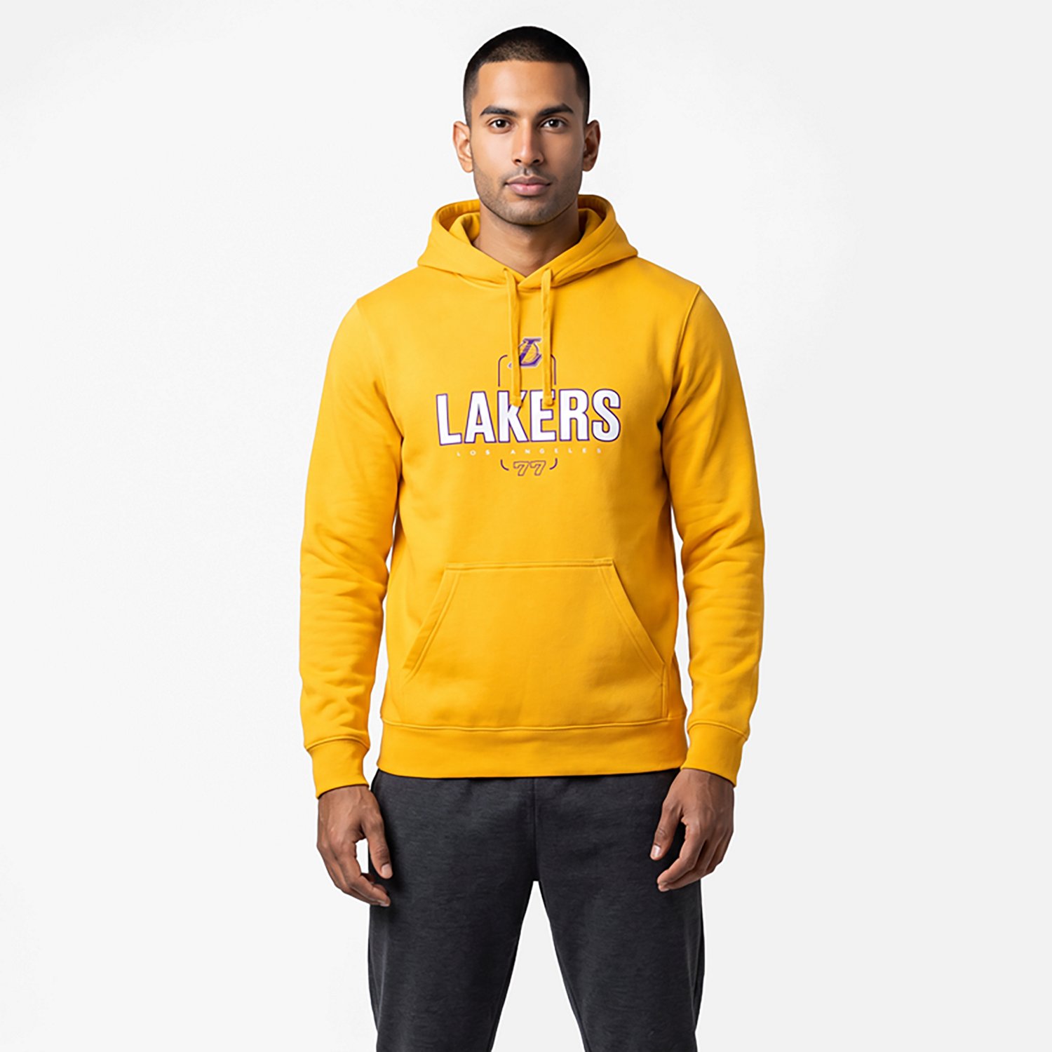 Fanatics Luka Doncic Los Angeles Lakers Icon Behind The Back Name  Number Pullover Hoodie - view number 2