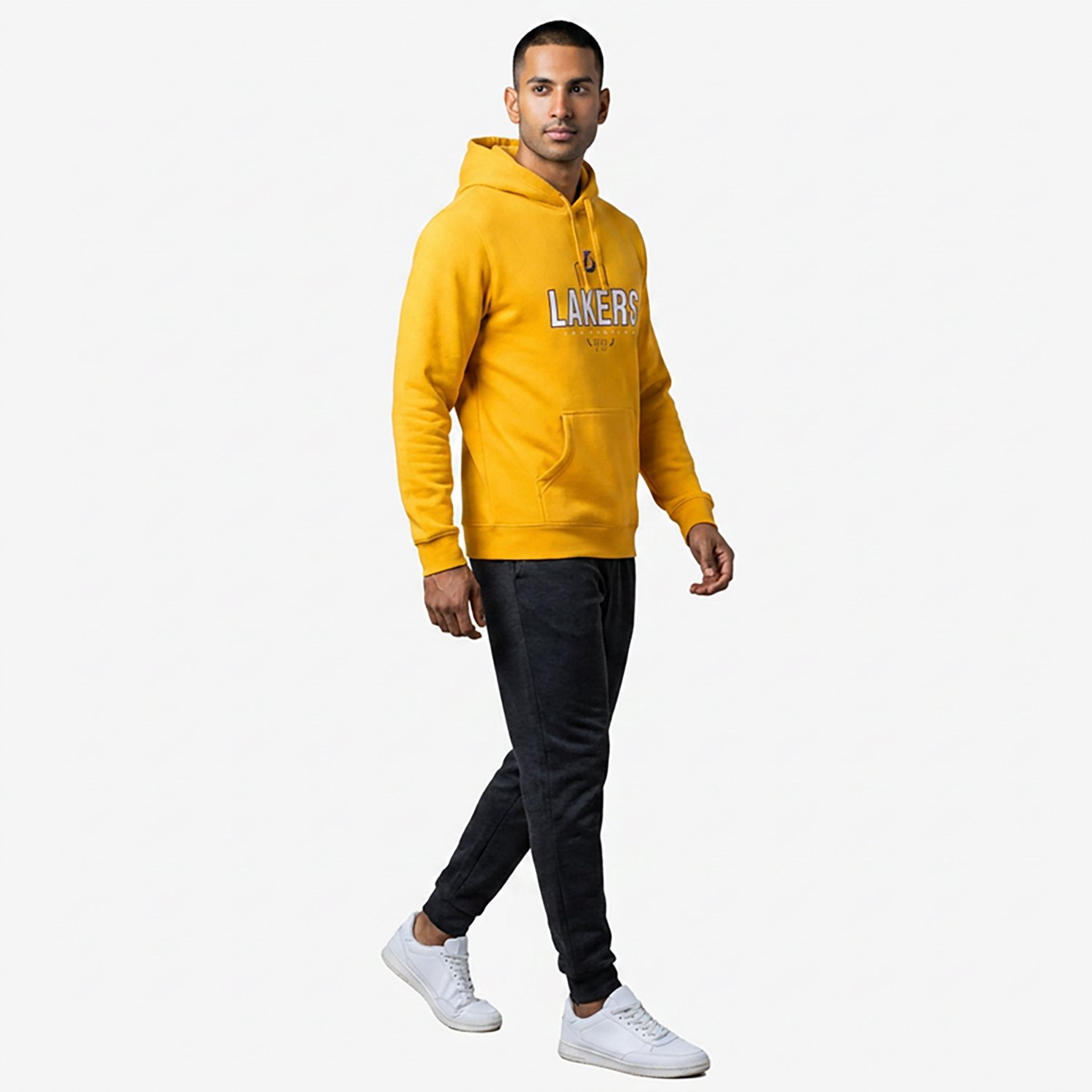 Fanatics Luka Doncic Los Angeles Lakers Icon Behind The Back Name  Number Pullover Hoodie - view number 3