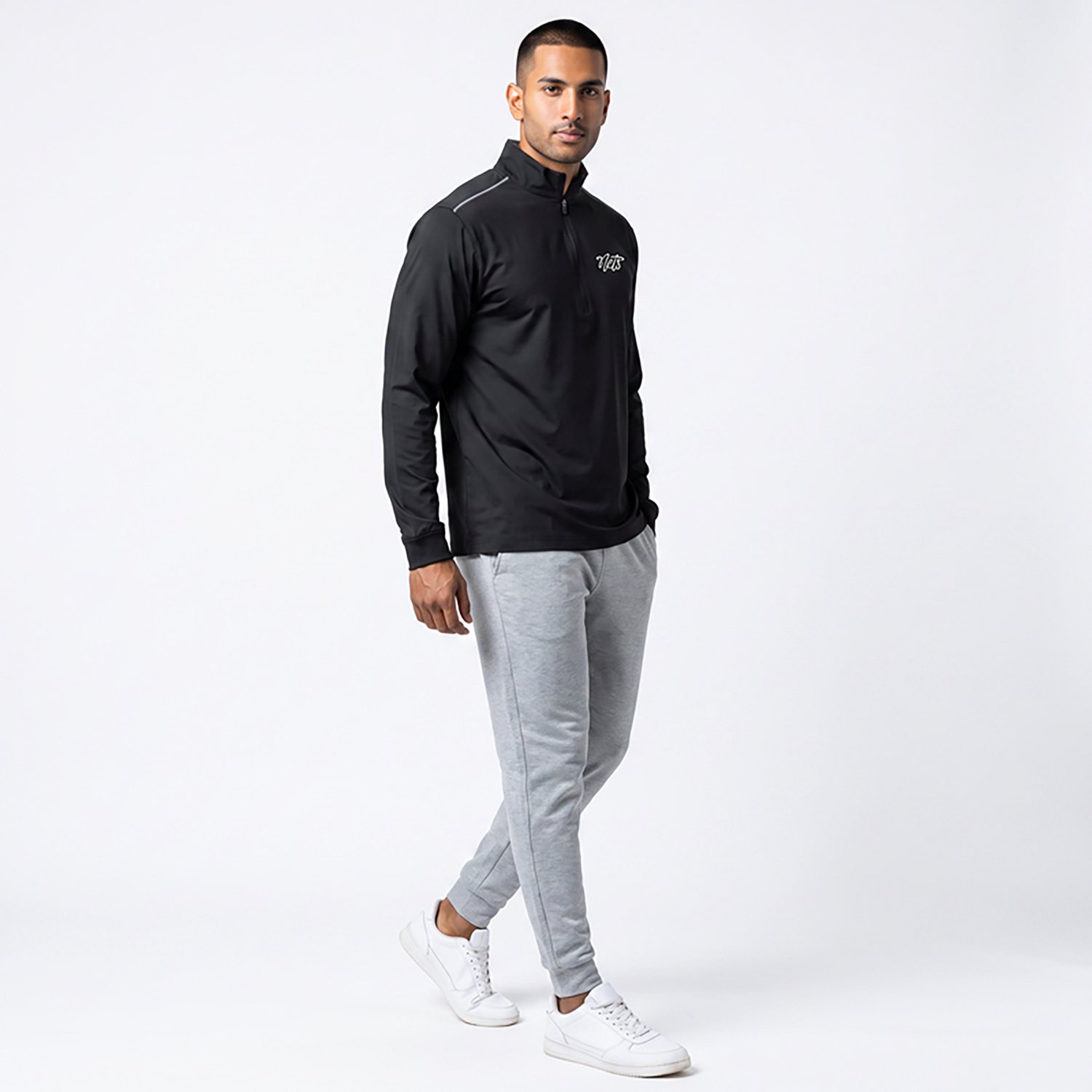 Columbia Brooklyn Nets Bogey's Paradise Quarter-Zip Pullover - view number 3