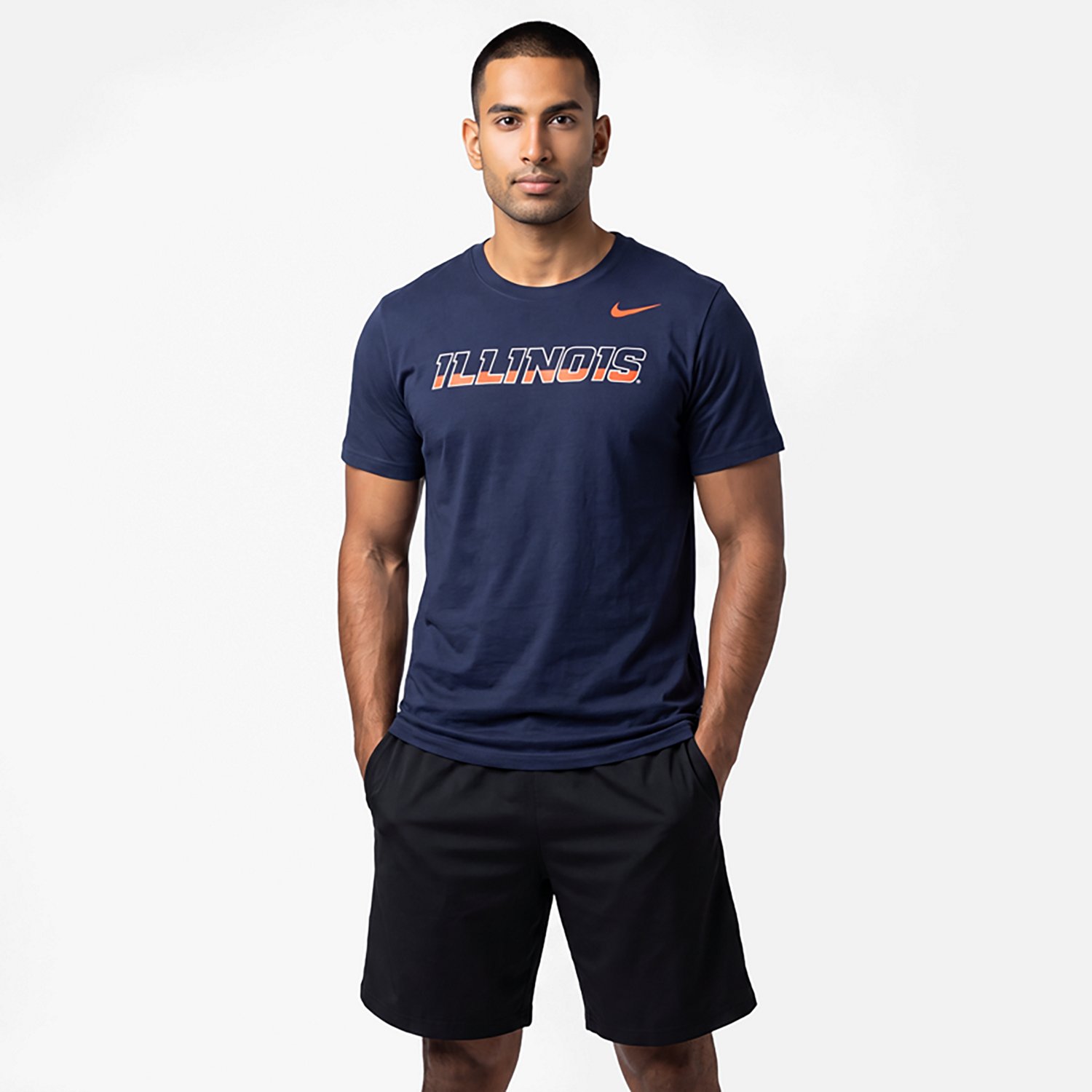 Nike Illinois Fighting Illini Logo T-Shirt - view number 2