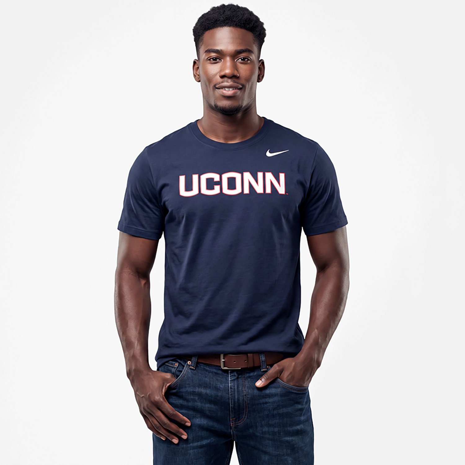 Nike UConn Huskies Logo T-Shirt - view number 2