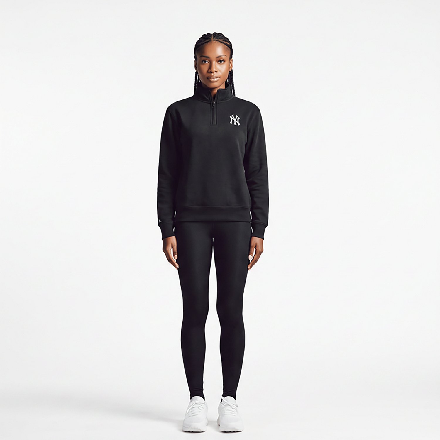 Antigua New York Yankees Victory Quarter-Zip Sweatshirt