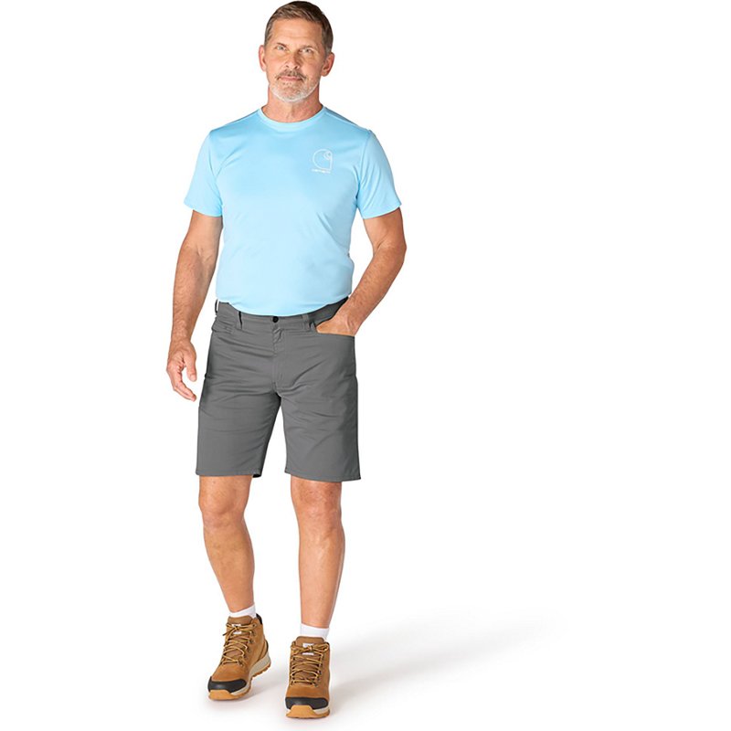Carhartt Men's Relaxed 9 Force Huron Short | Steel | 34W