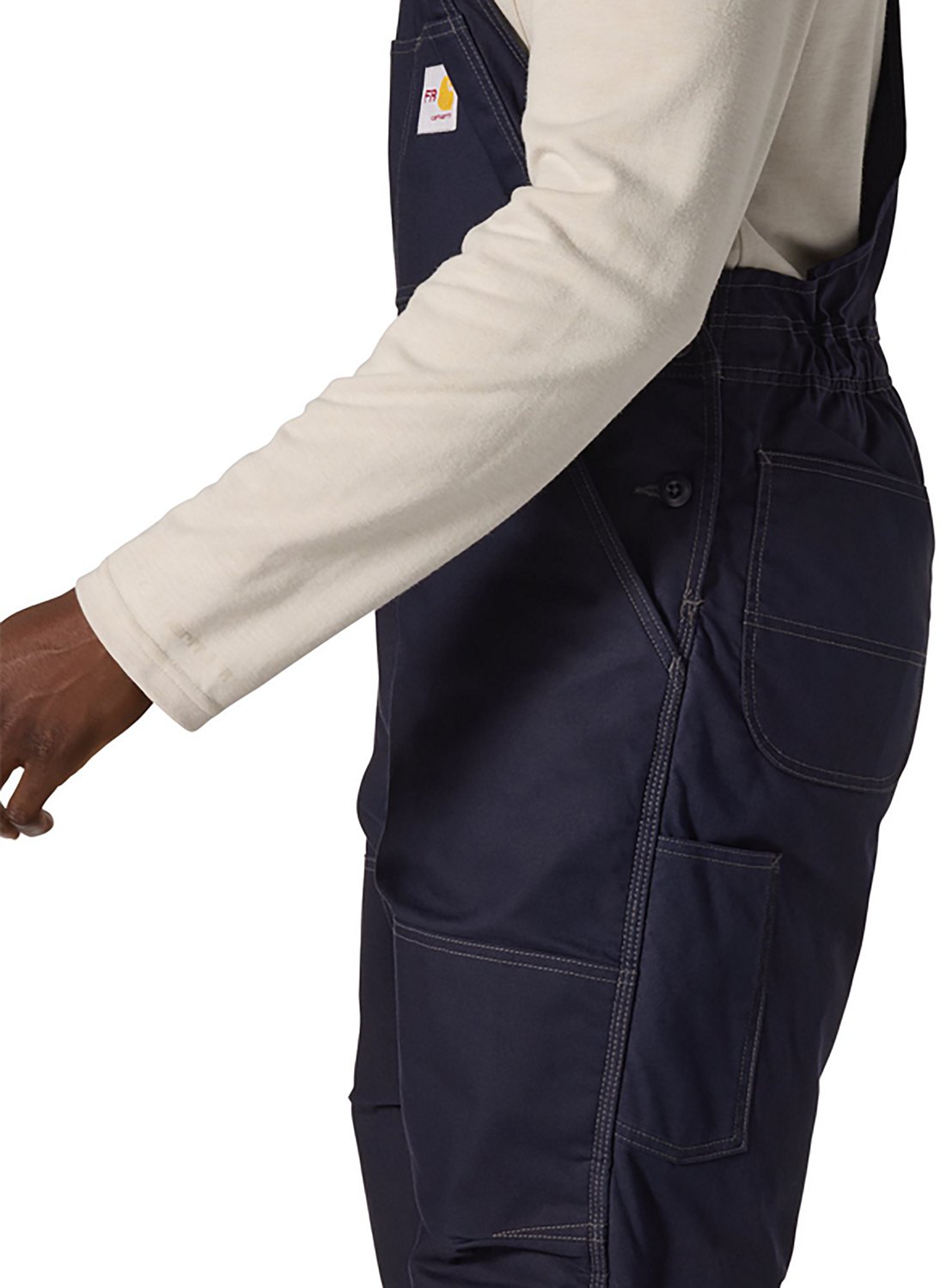 Carhartt Men's FR Quick Duck Insulated Bib Overall - view number 3