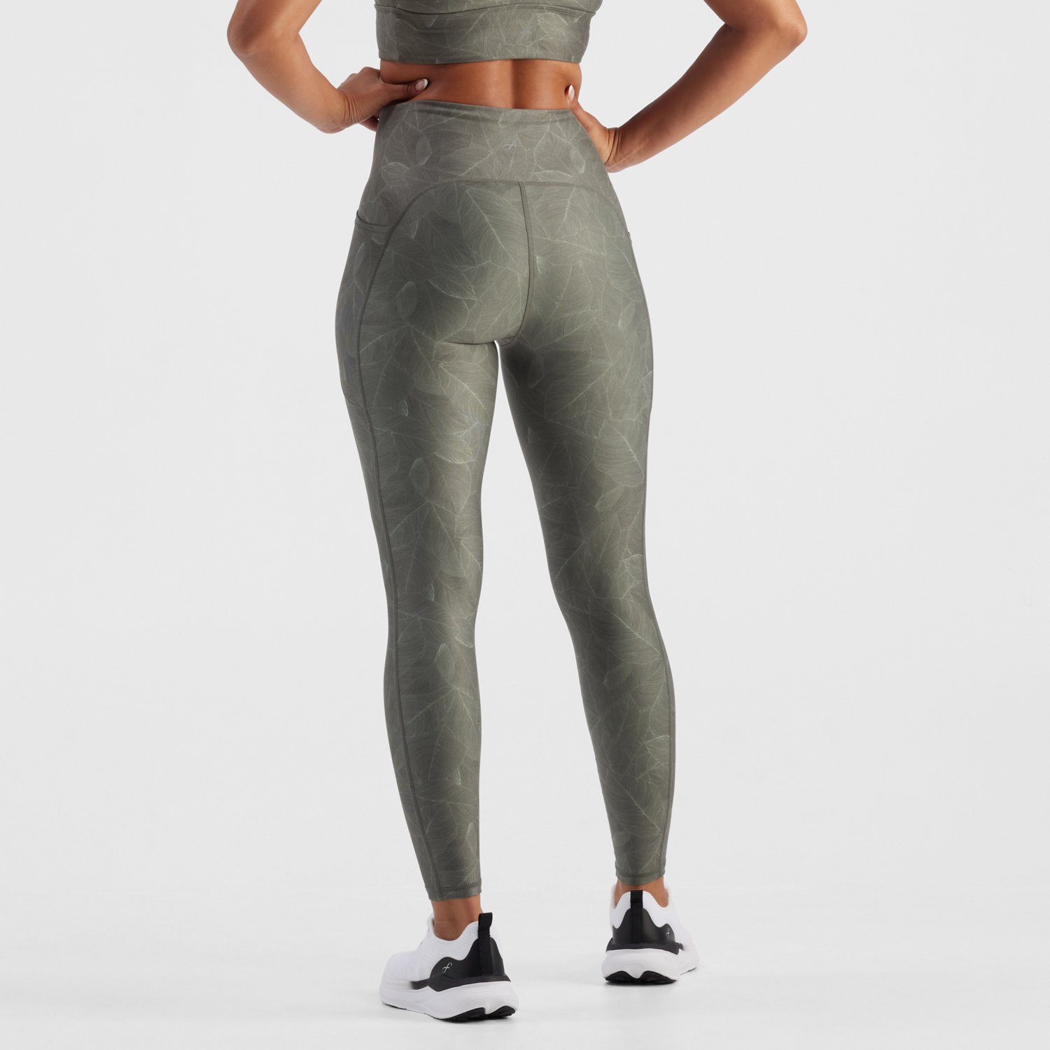 Freely Women's Haven Luxe Deep Depths Delicate Leaves Leggings - view number 3
