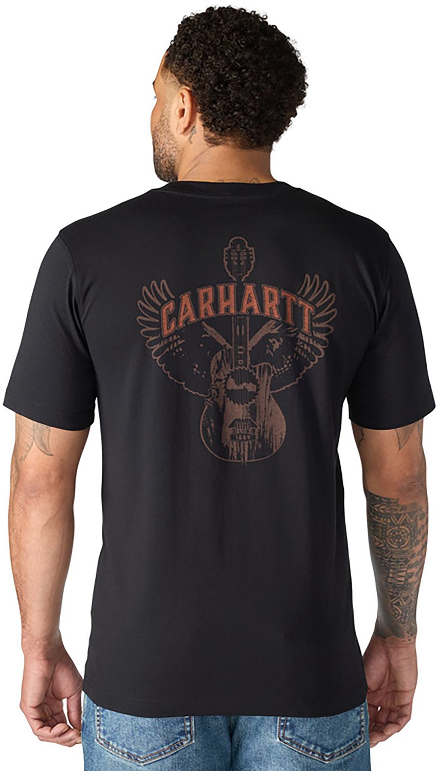 Carhartt Men's Irvine Relaxed Guitar Short Sleeve T-shirt - view number 3