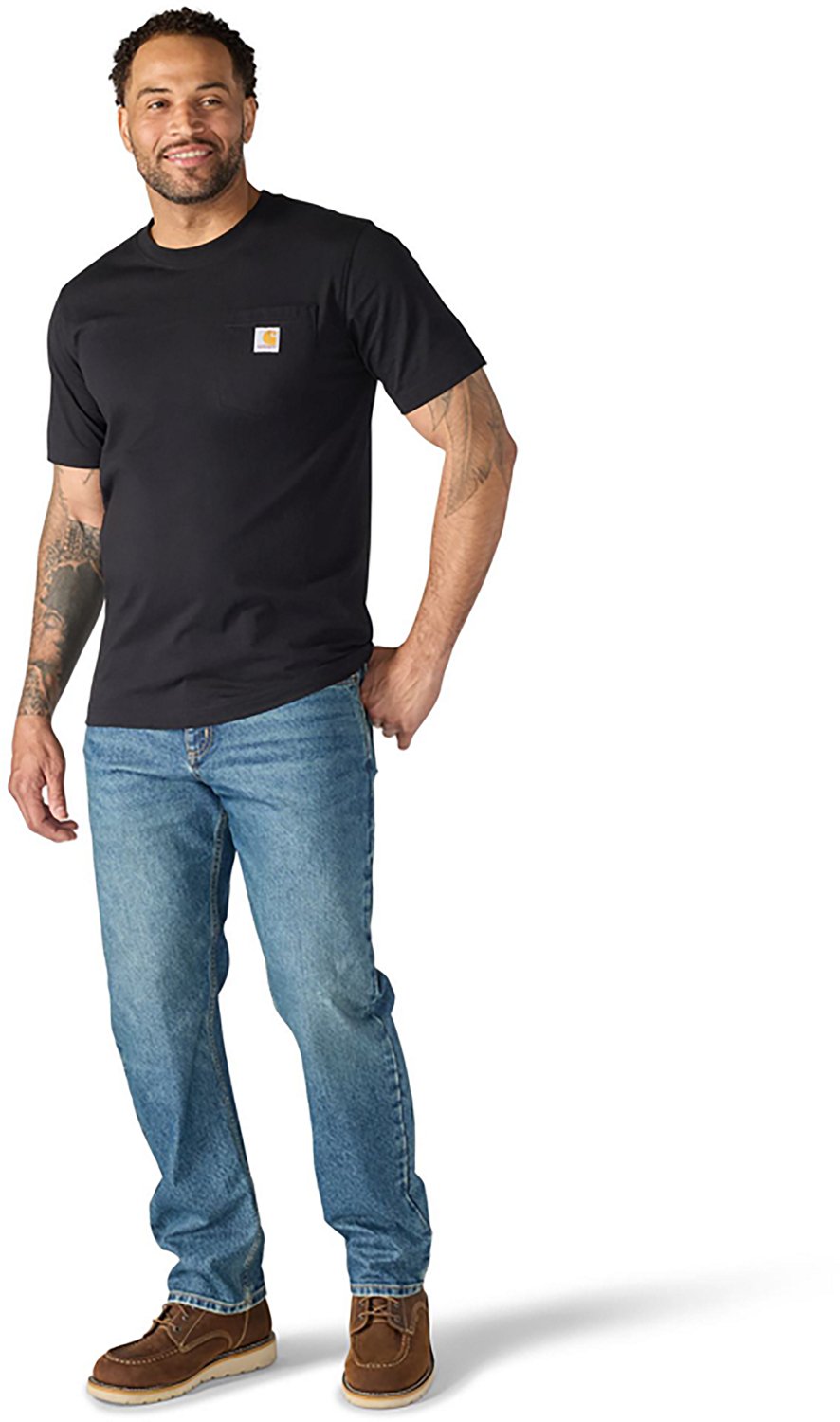 Carhartt Men's Irvine Relaxed Guitar Short Sleeve T-shirt - view number 4