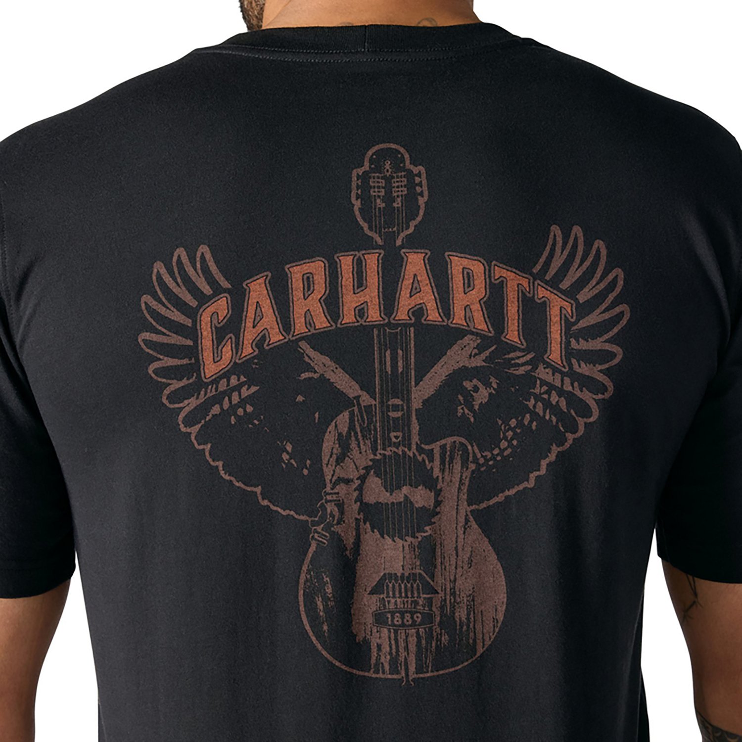 Carhartt Men's Irvine Relaxed Guitar Short Sleeve T-shirt - view number 6