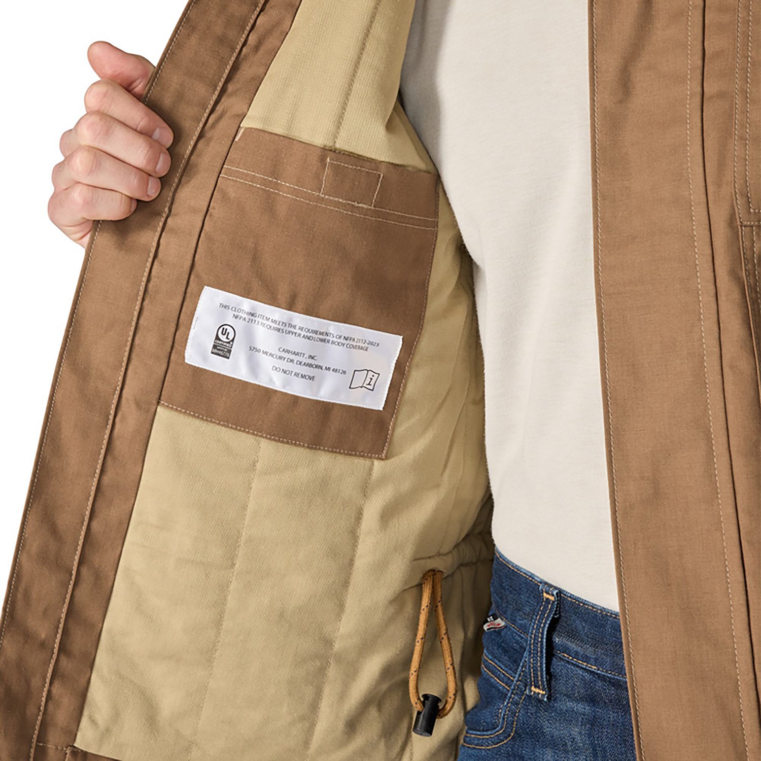 Carhartt Men's FR Quick Duck Coat - view number 6