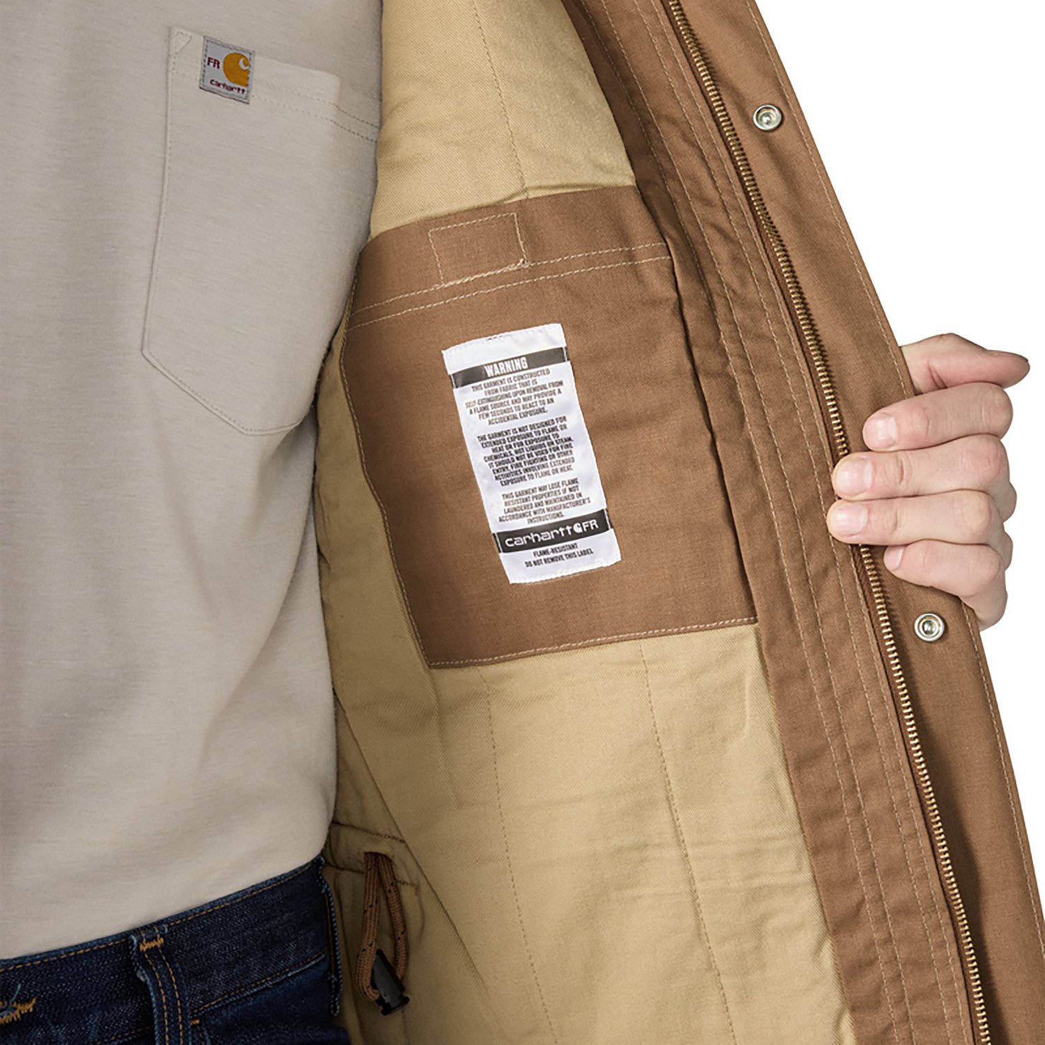 Carhartt Men's FR Quick Duck Coat - view number 7
