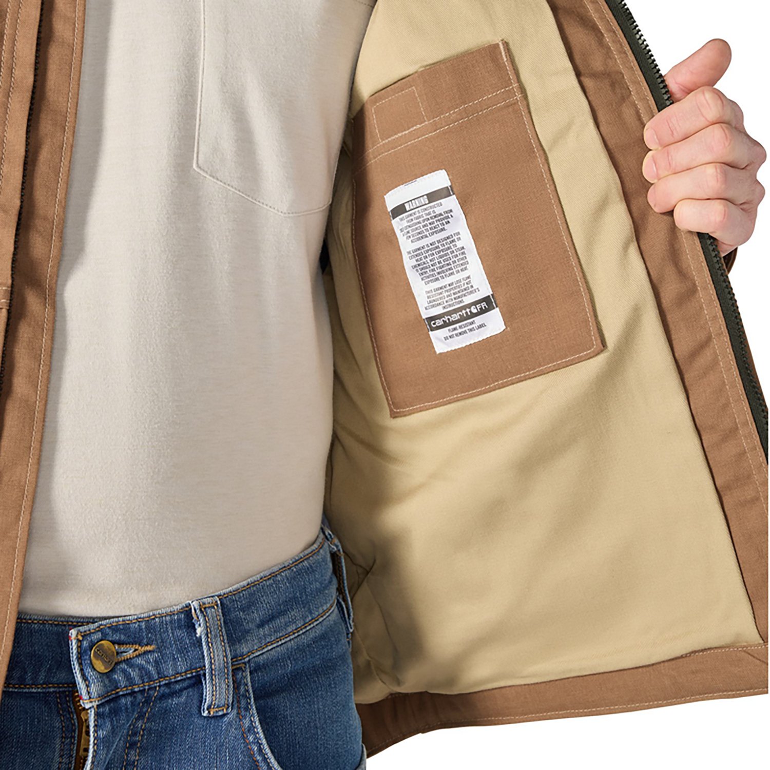Carhartt Men's FR Quick Duck Jacket - view number 7