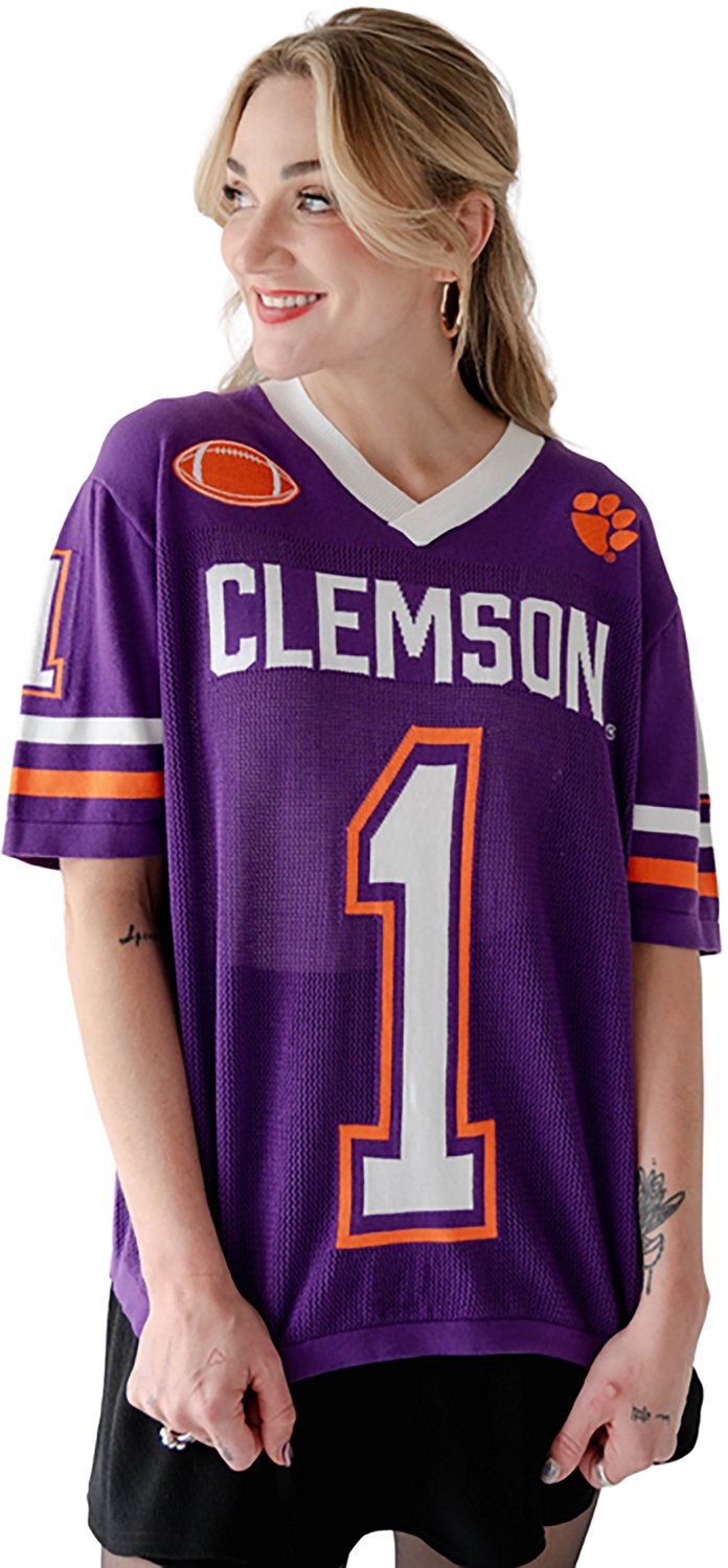 Gameday Social Women's Clemson University Sideline Sweater Jersey