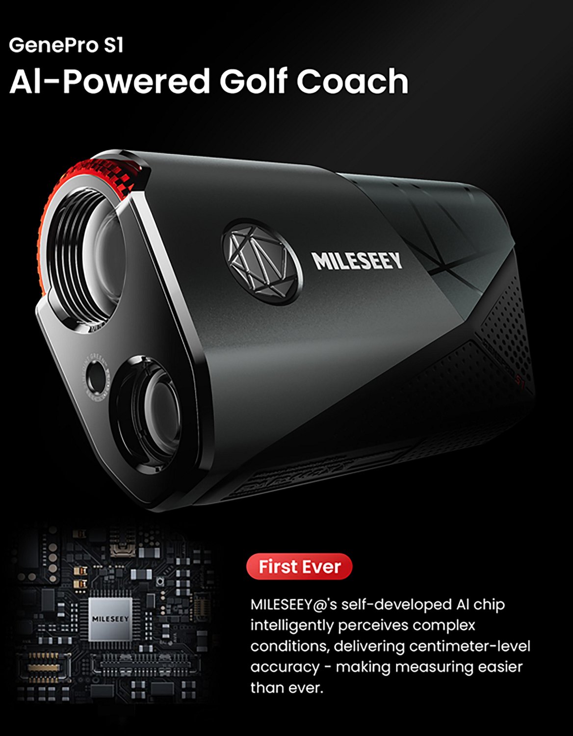 Mileseey GenePro S1 #1 AI Golf Rangefinder - view number 4