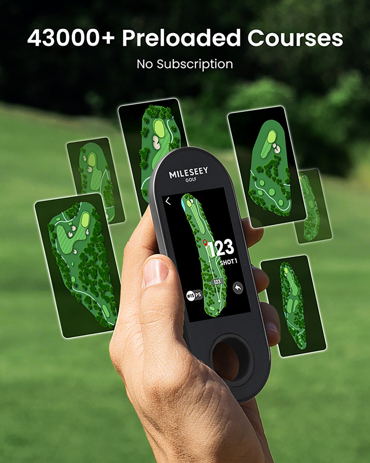 Mileseey GeneSonic Pro Detachable Golf GPS Speaker - view number 6