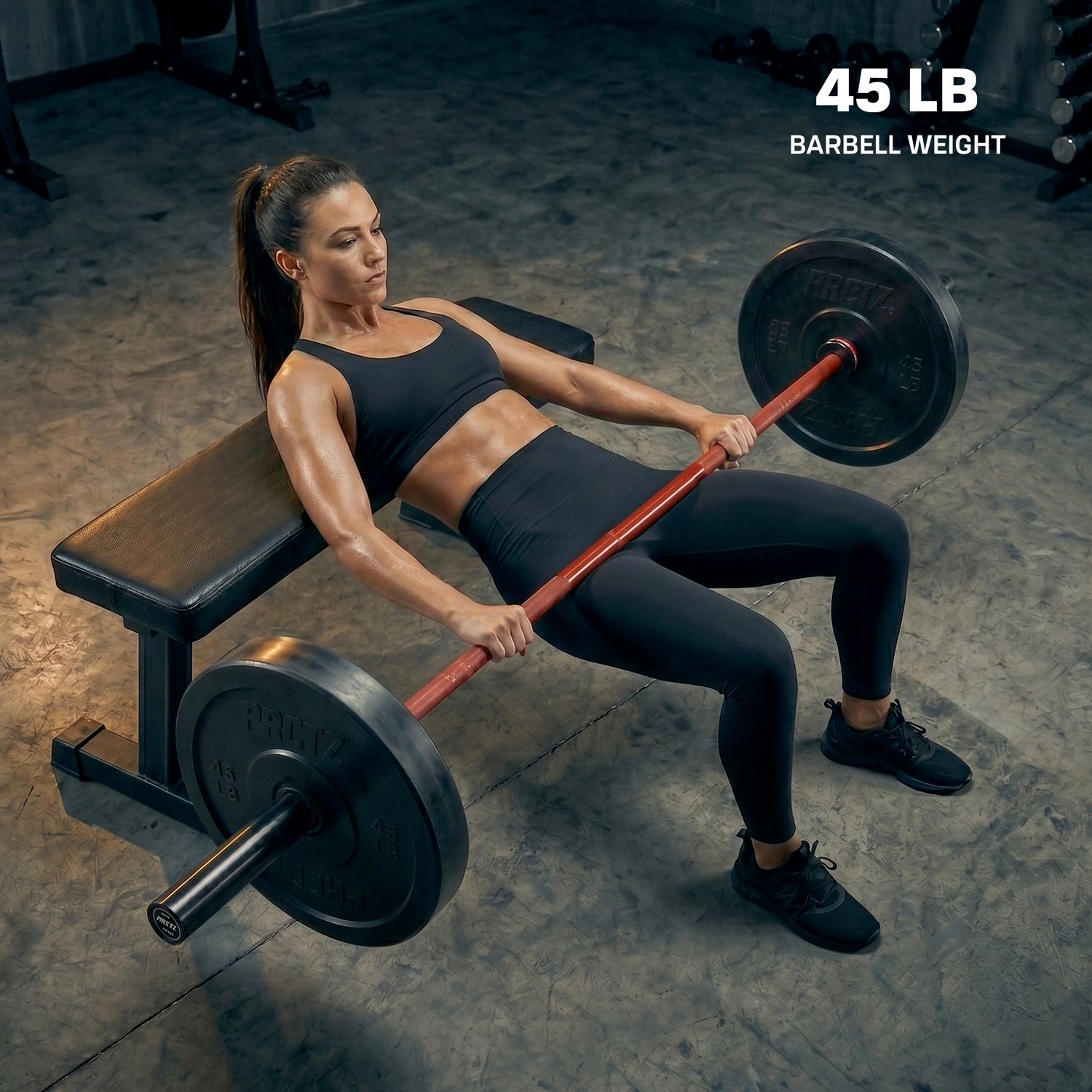 PRCTZ 7ft All-purpose Olympic Barbell - view number 7