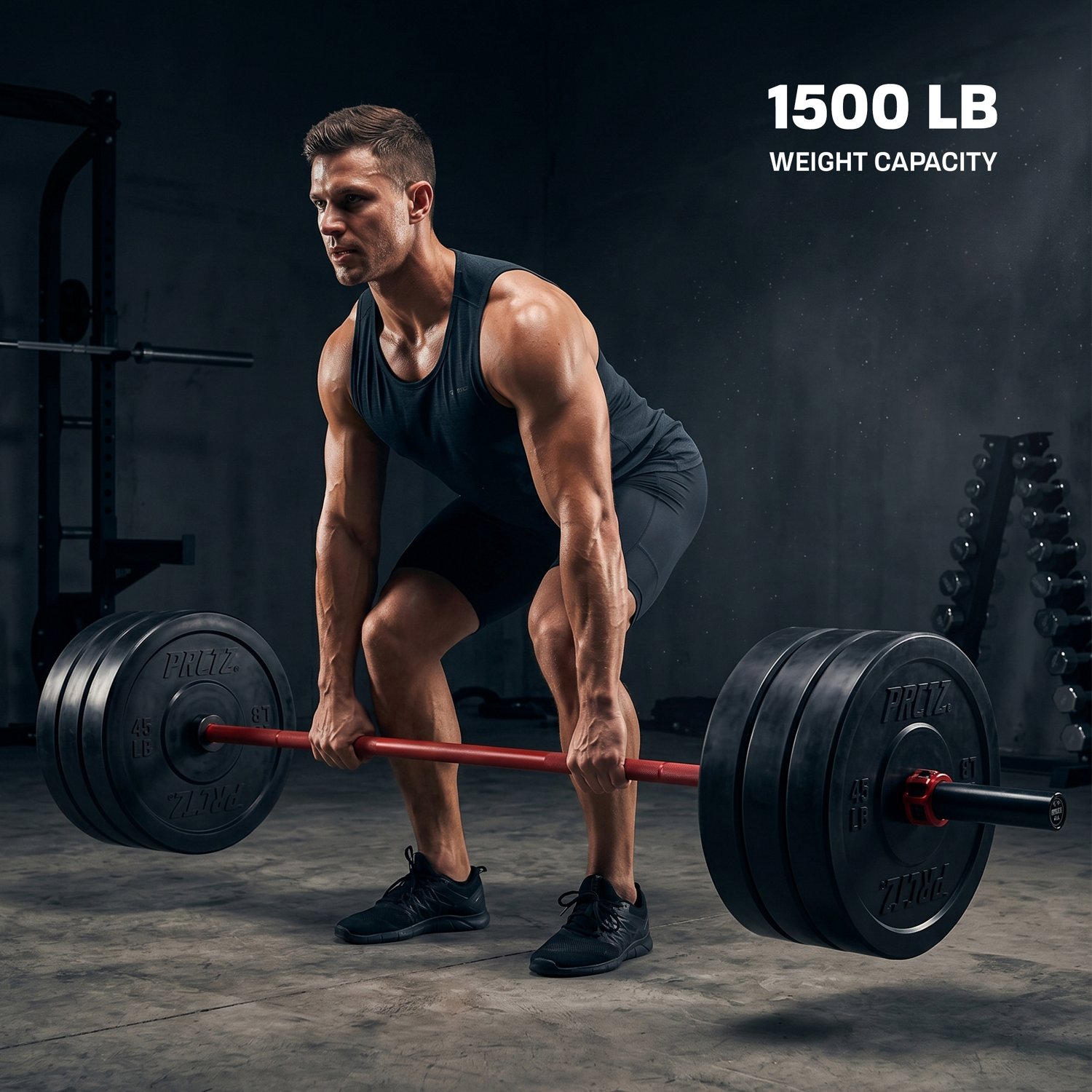 PRCTZ 7ft All-purpose Olympic Barbell - view number 8
