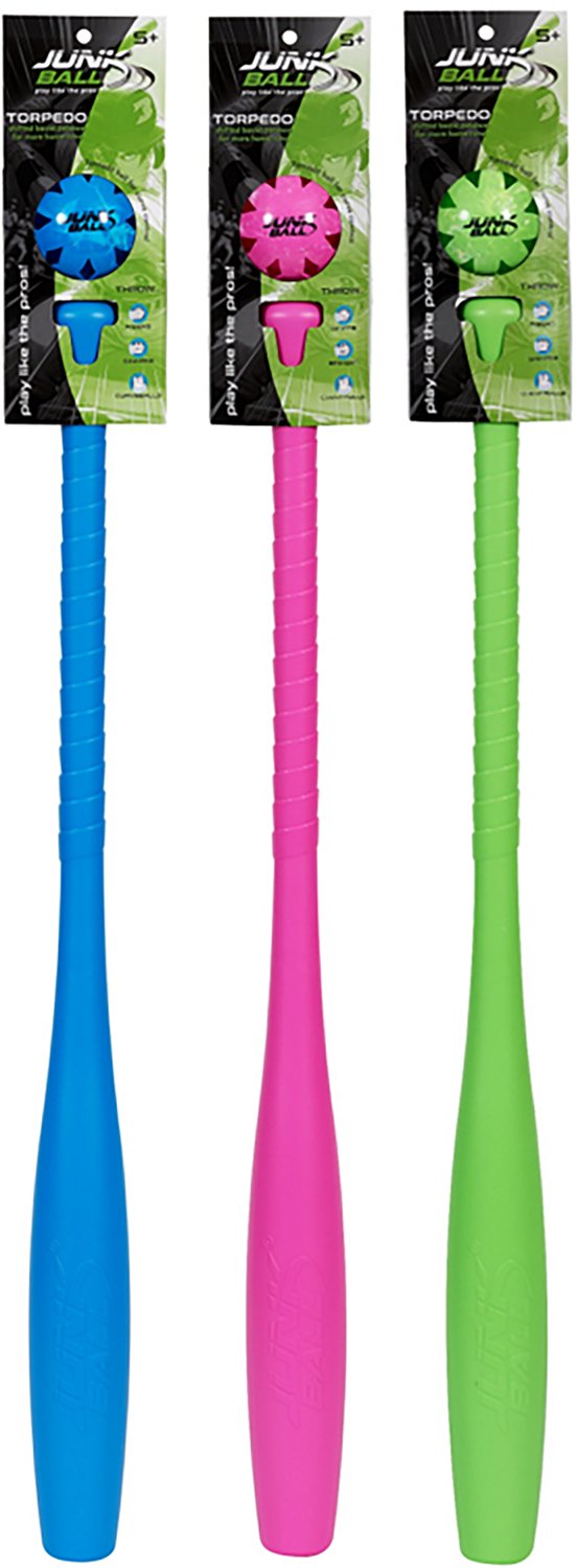 Junk Ball Backyard Baseball Torpedo Bat and Tornado Ball Set