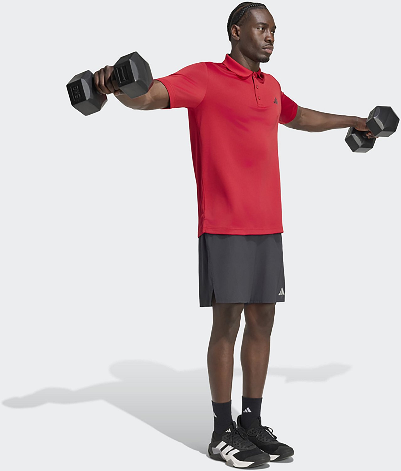 adidas Men's Train Essential Polo Shirt                                                                                          - view number 5