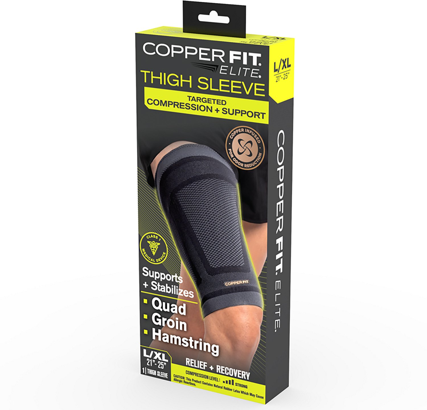 Copper Fit Elite Thigh Sleeve