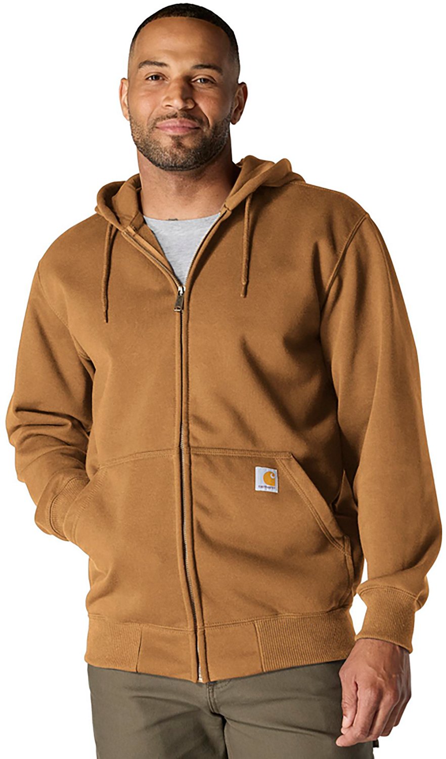 Carhartt Men's Paxton Heavyweight Hooded Zip-Front Sweatshirt