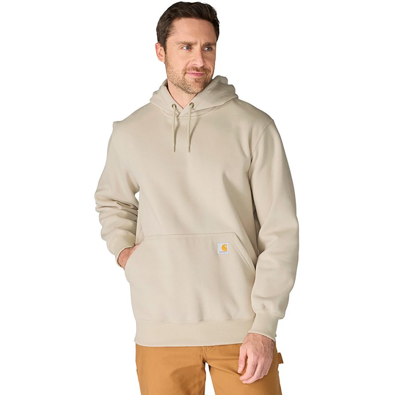 Carhartt Rain Defender Loose-Fit Heavyweight Hoodie - Cobblestone