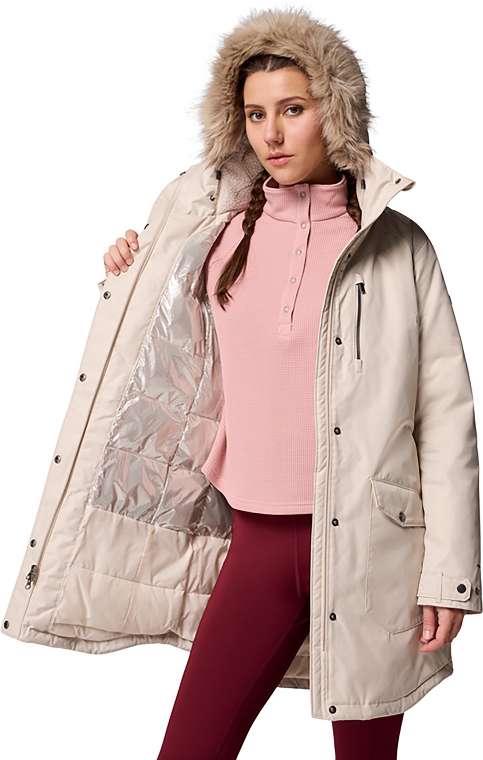 Columbia Sportswear Women's Suttle Mountain Long Insulated Jacket - view number 7