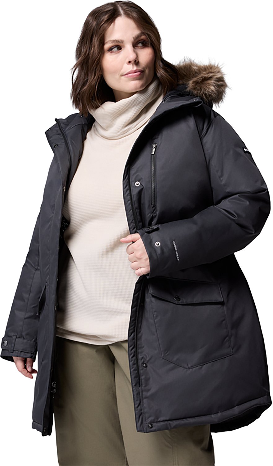Columbia Sportswear Women's Suttle Mountain Long Insulated Plus Size Jacket - view number 4