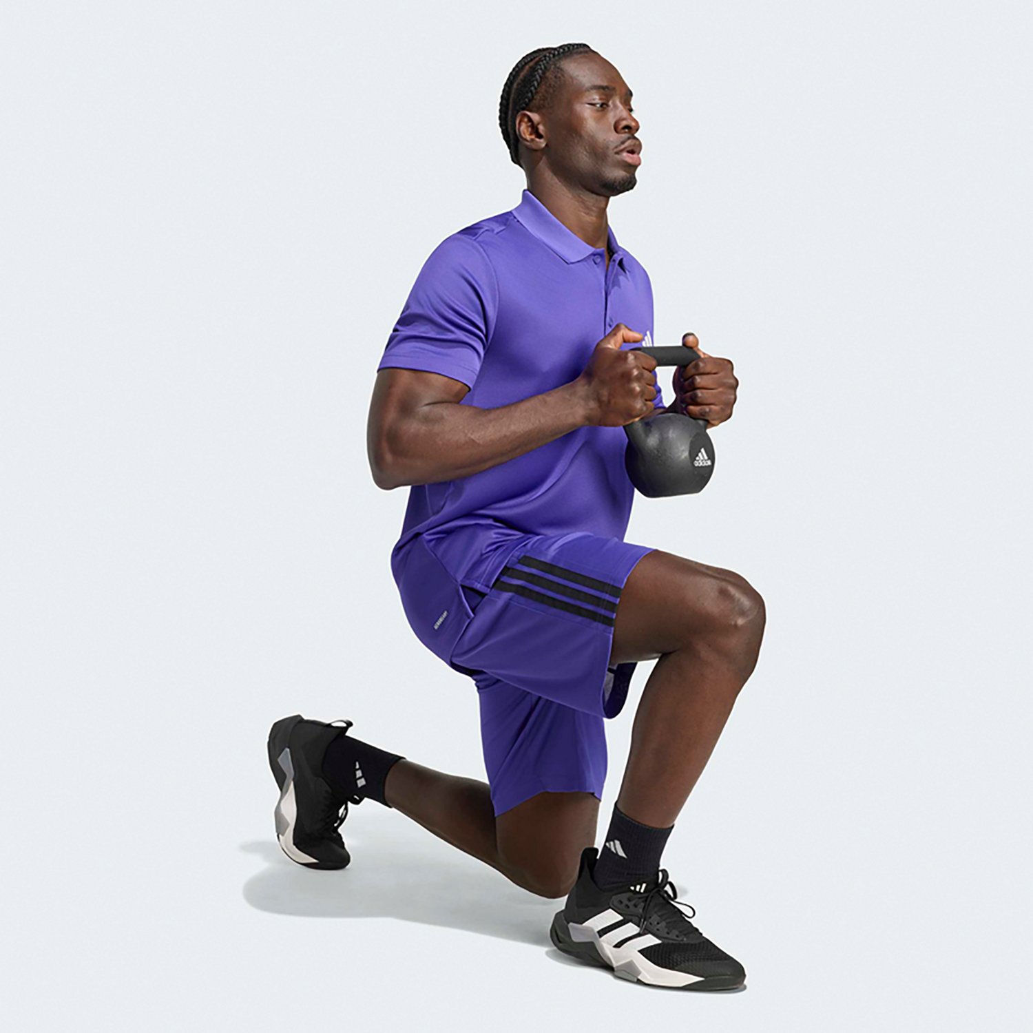 adidas Men's Train Essential Polo Shirt                                                                                          - view number 5
