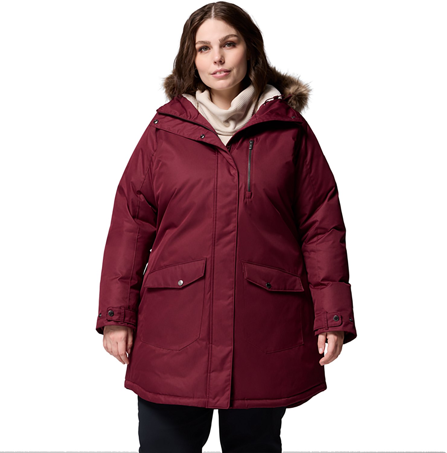 Columbia Sportswear Women's Suttle Mountain Long Insulated Plus Size Jacket