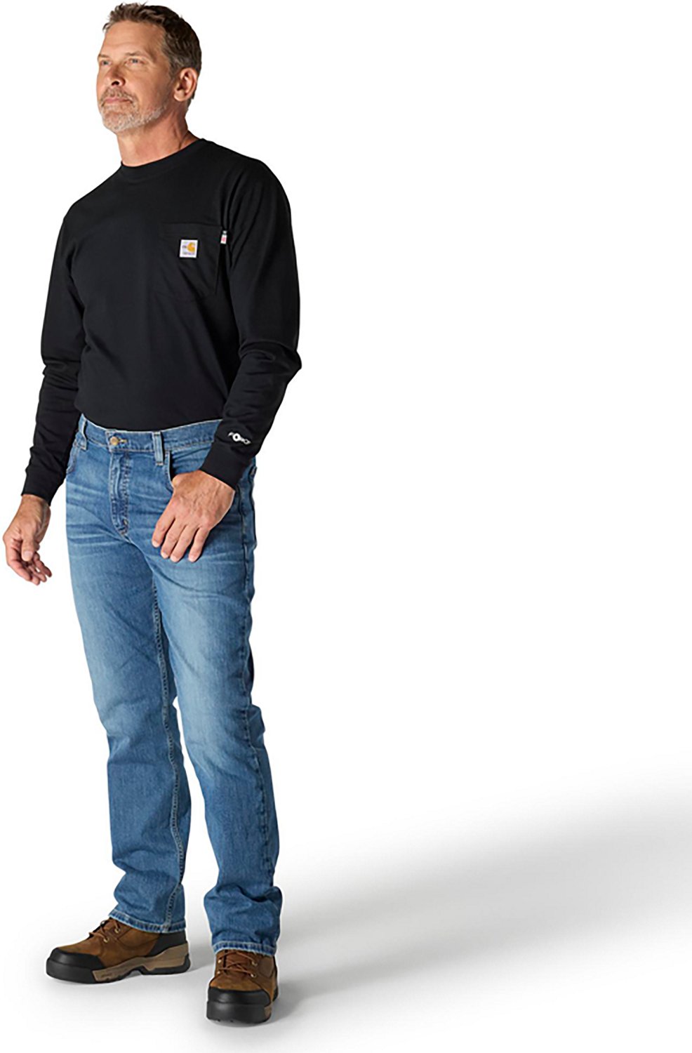 Carhartt Men's Flame-Resistant Relaxed Fit 5-Pocket Jeans