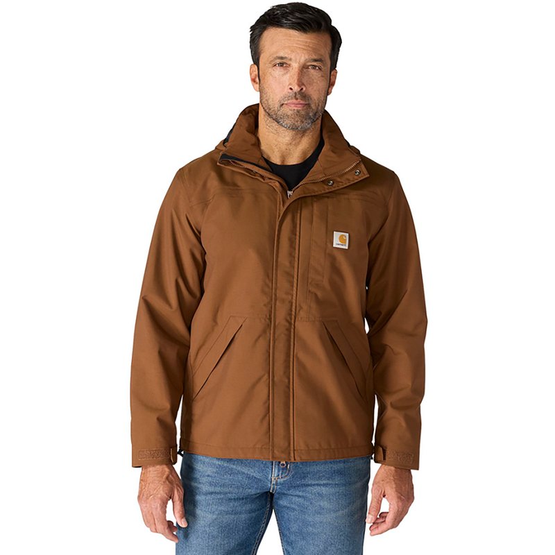 Carhartt Storm Defender Loose-Fit Heavyweight Jacket - Red Duck
