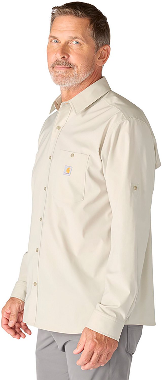Carhartt Men's Force Sun Defender Button Down Shirt                                                                              - view number 2