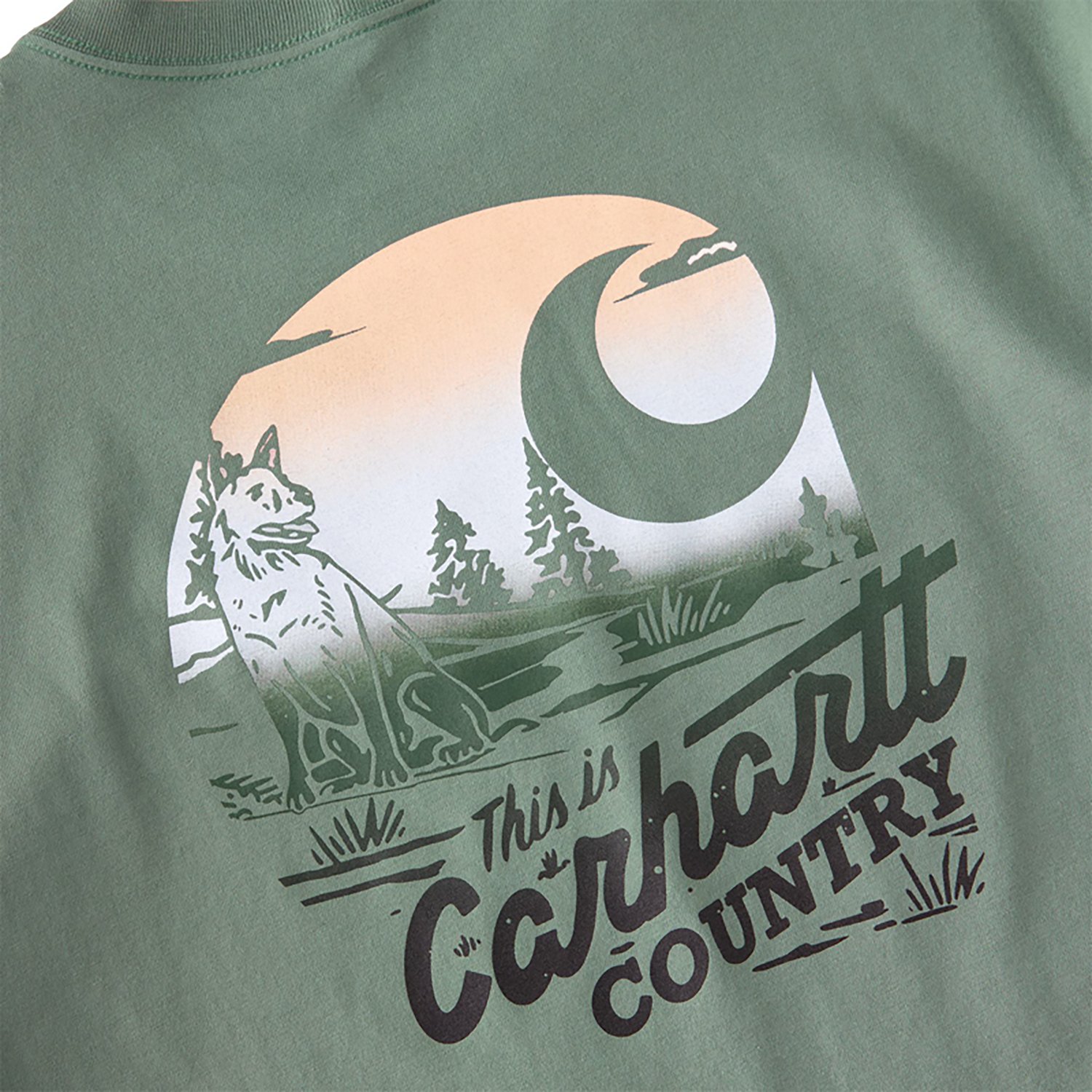 Carhartt Men's Irvine Relaxed Country T-shirt - view number 8