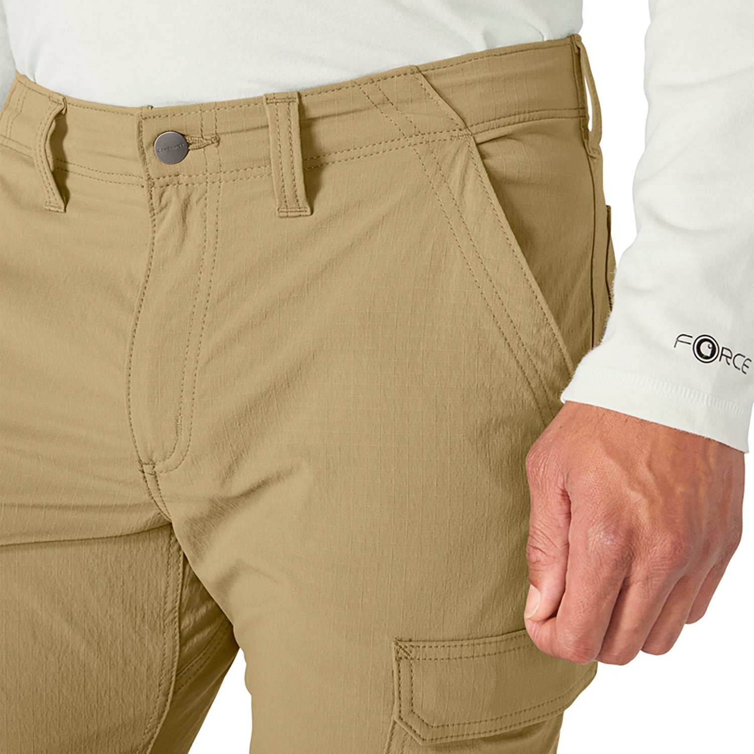 Carhartt Men's Relaxed Tapered Force Ripstop Cargo Pants - view number 3